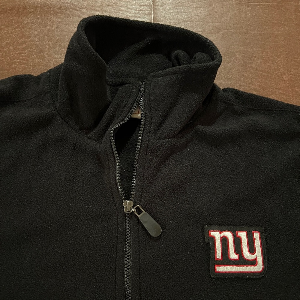 NFL New York Giants Fleece Full Zip Sweater - Size XL - Picture 3 of 10